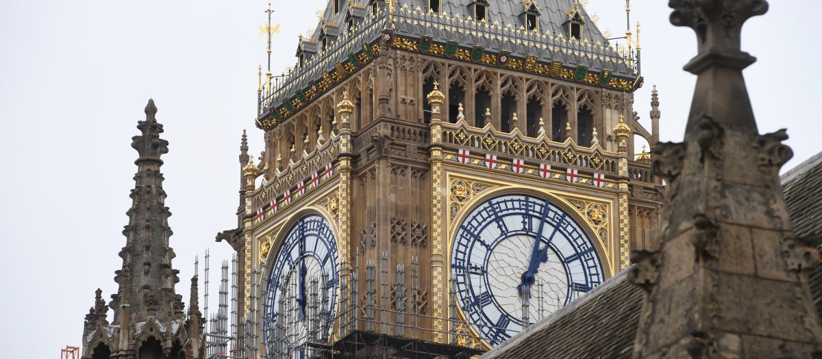 Elizabeth Tower & Big Ben clockface